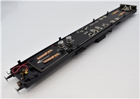 Trailer car Underframe with buffers one end only (red b/beam black buffers)
& with PCB - E3228 + PCB03A & PCB07A  for Class 101 DMU Branchline model number 32-290ds