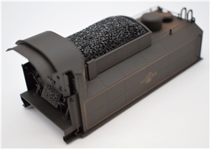 Tender Body - 43014 "Mucky Duck" -lined black weathered late crest for Ivatt 4MT 2-6-0 Branchline model number 32-580A