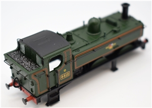 Body - BR Lined Green 6412 for Class 64XX 0-6-0 Tank Graham Farish model 371-987