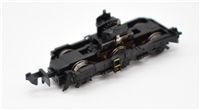 Complete Bogie - Black frame with small red dots and yellow steps - Long Cab End for Class 66 Graham Farish model 371-387