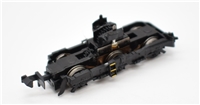 Complete Bogie - Black frame with yellow steps - Long Cab End for Class 66 Graham Farish model 371-384A