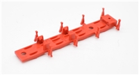 Baseplates - Red for WD Austerity 2-8-0 Graham Farish model 370-400
