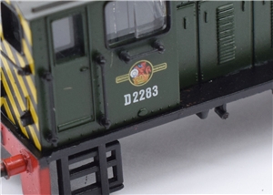 Body - D2283 BR Green with wasp stripes for Class 04 Graham Farish model 371-050C