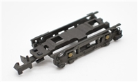 Bogie Frame - Black weathered with yellow axle boxes - With Steps and sand boxes for Class 20 Graham Farish model 371-033