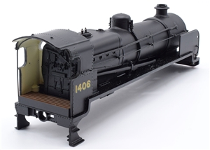 Loco Body - Southern Railway Black - 1406 for N Class 2-6-0 Branchline model number 32-166