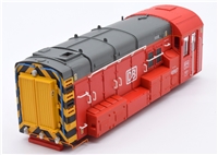 Body - 08907 in DB Schenker red for Class 08 Branchline model number 32-119