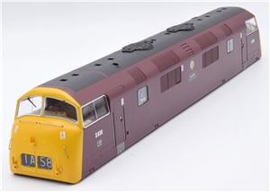 Body - D838 "Rapid" BR Maroon full yellow wnds for Class 43 Warship Branchline model number 32-068