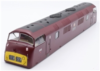 Body - D865 'Zealous' in BR Maroon with Small Yellow Panel for Class 43 Warship Branchline model number 32-065