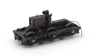 Complete Bogie NEW Type - black, yellow axles boxes with red stripe for Class 37 Branchline model number 32-791ds