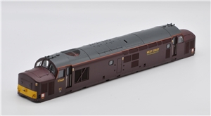 Body - 37669 West coast Railways small yellow panel for Class 37/5 Branchline model number 32-395/DS