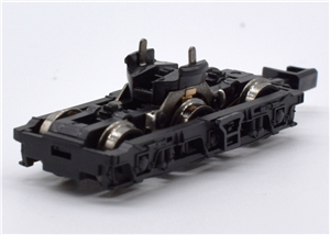 Complete Bogies with Coupling  - Plain Black -  older long type, pin type coupling for Class 37 Graham Farish model 371-171/450/450A
452/456/457/465/466Z/467/468