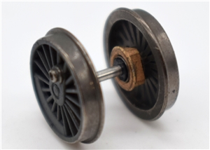Non Geared axle for wheelset - Weathered for Fairburn 2-6-4T Graham Farish model 372-753