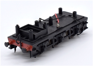 New Tender Underframe With Axles - Plain Black for N Class 2-6-0 Graham Farish model 372-936