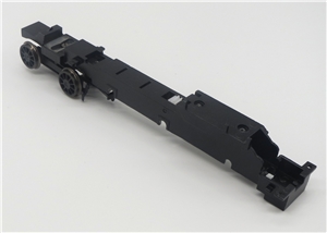 Chassis Block - With Front Bogie Assembly (Black) weathered for Hall Branchline model number 32-002a/007