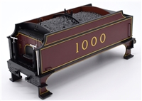 Tender Body - Midland Railway Maroon - 1000 for 1000 Midland Compound Branchline model number 31-930NRM