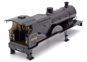 31-933A Compound Loco Body - BR Lined Black Late Crest '41143'