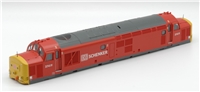 Body - DB Schenker Red Livery - 37419 for Class 37 Branchline model number 32-381L