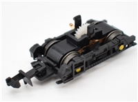 Complete Bogie - Black with Yellow Axle Boxes - With Step for Class 20 Graham Farish model 371-038