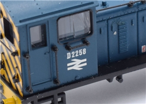 Body - BR Blue D2258 for Class 04 Graham Farish model 371-051