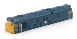Body - 24137 BR Blue yellow ends for NEW Class 24   2020 tooling   Branchline model number 32-442