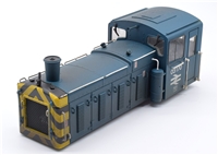 Body - 03170 BR Blue with wasp stripes weathered for Class 03 Branchline model number 31-365
