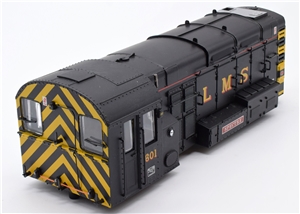 Body - 08601 "Spectre" in LMS black for Class 08 Branchline model number 32-106K