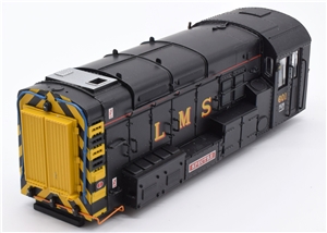 Body - 08601 "Spectre" in LMS black for Class 08 Branchline model number 32-106K