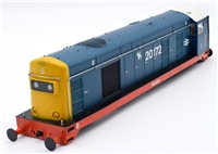 Body - 20172 'Redmire' in BR Blue with Thornaby red stripe for Class 20 Branchline model number 32-035K