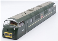 Body - D845 "Sprightly" BR Green small yellow panel for Class 43 Warship Branchline model number 32-066Z