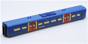 Body - South West Trains Livery - Weathered - Car B - 66937 (1 x Switch cover to go in with body) for Class 450 Desiro Branchline model number 31-041