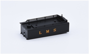 Tender Body - LMS Black for 3F (midland) Branchline model number 31-627