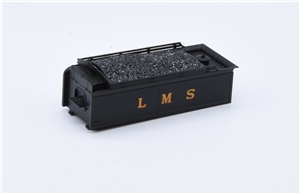 Tender Body - LMS Black for 3F (midland) Branchline model number 31-627A