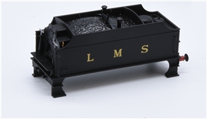 Tender Body - LMS Black for 7F Branchline model number 31-015 .
