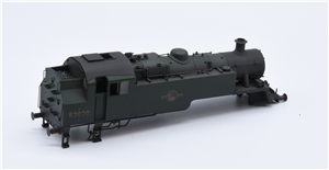 Loco Body - BR Green Early Emblem Weathered - '82020' for Std 3MT Tank 2-6-2 Branchline model number 31-980