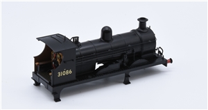 Loco Body - BR Black Early Emblem - '31086' for C Class Wainwright 0-6-0 Branchline model number 31-462