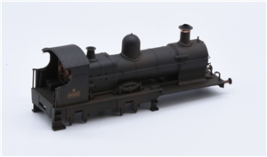 Loco Body - BR Black Early Emblem Weathered - '9022' for 3200 Earl Class  Dukedog Branchline model number 31-085