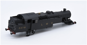 Body - 2278 LMS Black Weathered for Fairburn 2-6-4T Branchline model number 32-880