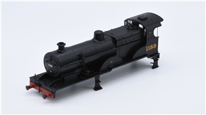 Loco Body - LMS Black - '1189' for 1000 Midland Compound Branchline model number 31-931