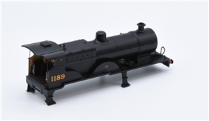 Loco Body - LMS Black - '1189' for 1000 Midland Compound Branchline model number 31-931