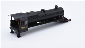 Loco body - 2965 - LMS Lined Black for Stanier Mogul 2-6-0 Branchline model number 31-690
