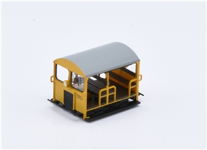 Body - TR23 - In BR engineers yellow for Wickham Trolley Branchline model number 32-992