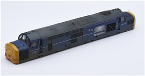 Body - 37242 in Mainline Blue with Centre Headcodes (weathered) for Class 37/0 Branchline model number 32-784