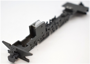 Baldwin 10-12-D Chassis block with gears - black Weathered 391-028