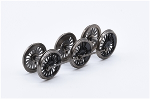 Wheelsets - black for BR Std 4MT 4-6-0 Branchline model number 31-115.  our old part number 110-117