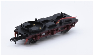 D11 Director Tender Base - Red Frame With Green Axles (No Weight, No PCB) 31-147DS