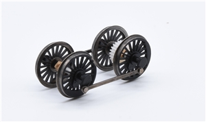 driving wheels - black for 3200 Earl Class  Dukedog Branchline model number 31-085 /090DS.  our old part number 085-117
