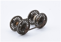 driving wheels - weathered black for 3200 Earl Class  Dukedog Branchline model number 31-085 / 086A.  our old part number 085-117