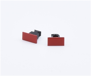 Buffer Beam coupling pocket infill - Red - Pack of 2 for Class 03 Branchline model number 31-360