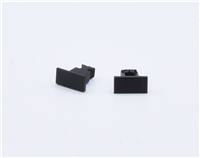 Buffer Beam coupling pocket infill - Black - Pack of 2 for Class 03 Branchline model number 31-362