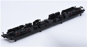 MK2F Coaches  Underframe - Black Beam plus bogie frames  (no pickups fitted to the frames), Coupling & Buffers 39-701DC